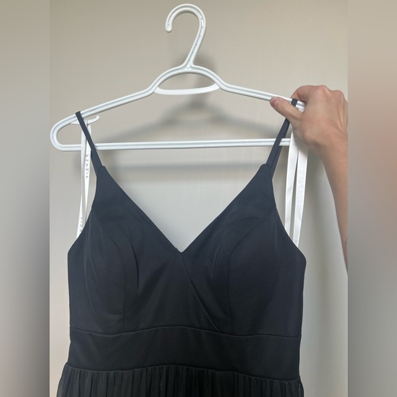 BLACK BRIDESMAID DRESS AZAZIE SIZE A4 - Picture 2 of 7